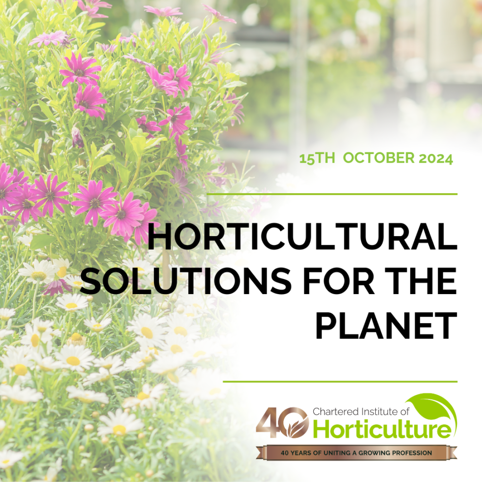 CIH Conference 2024 Chartered Institute of Horticulture